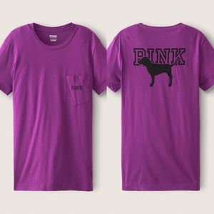 PINK campus tee